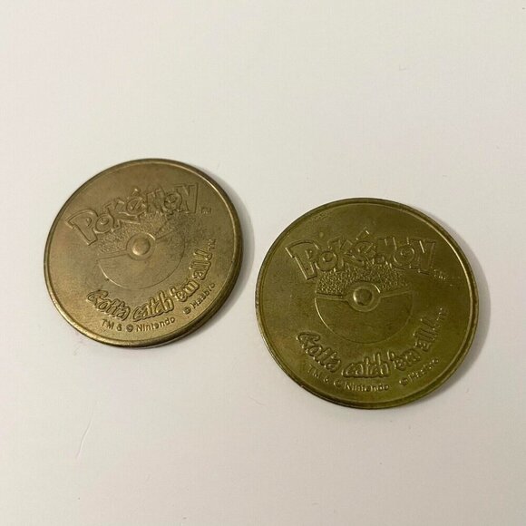Vtg 1999 Hasbro Pokemon Battling Coin Game Incomplete Missing Coin - Picture 6 of 16